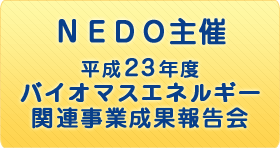 平成23年度 バイオマスエネルギー 関連事業成果報告会